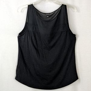 ANN TAYLOR BLACK BLOUSE